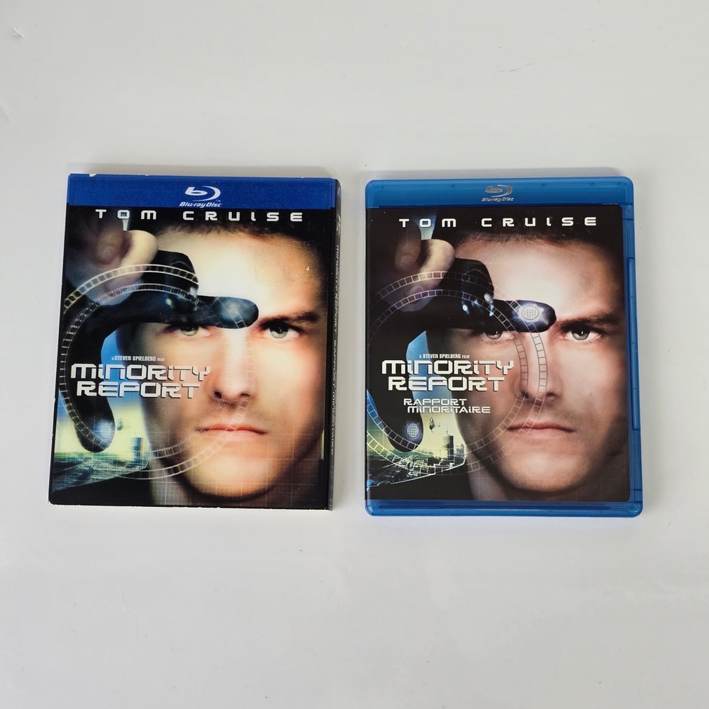 Minority Report Blu-ray Tom Cruise Sci-Fi Dystopian